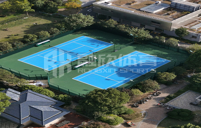 百汇园一期网球场配套设施、二期游乐场